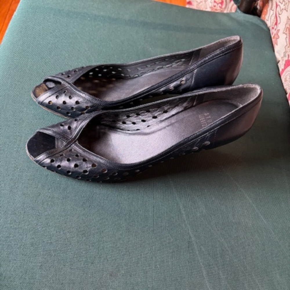 Navy Stuart Weitzman heels